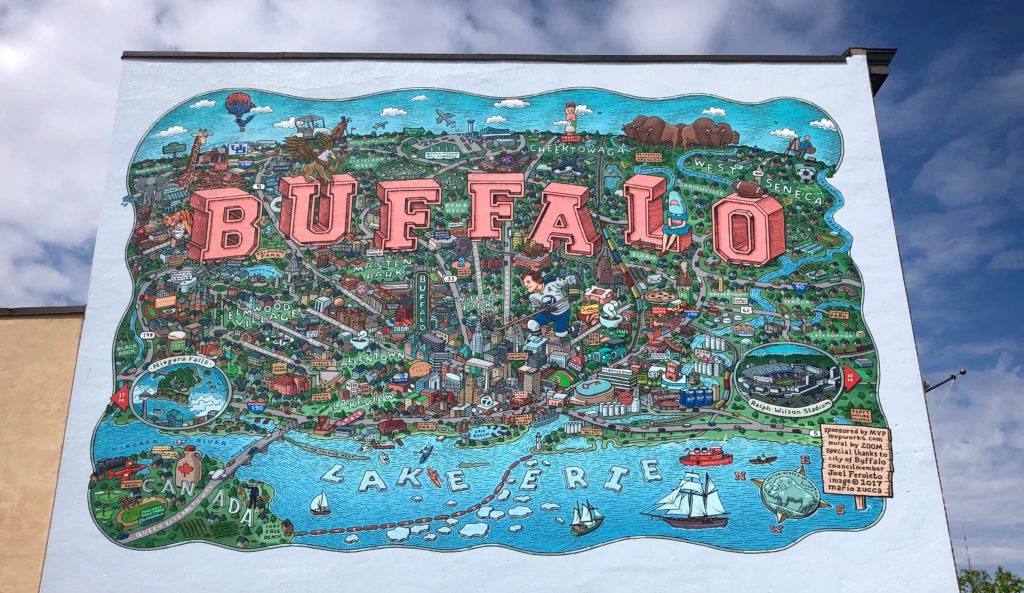 Map of Buffalo on MVP Network Consulting